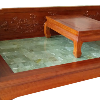 玉石罗汉床